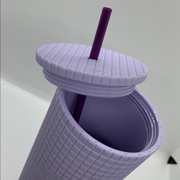 Starbucks Purple lilac lavender tumbler cup grid - Picture 5 of 5